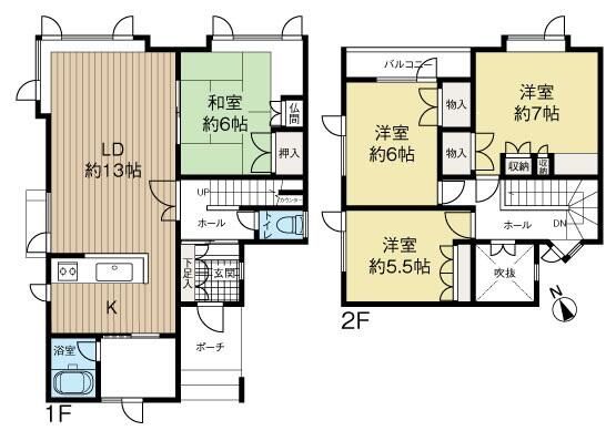 4LDK House for Sale in Nishioka, Sapporo - 102.68 sqm - Thumbnail 2