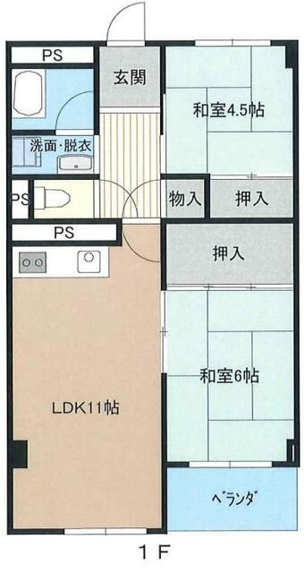 2LDK Apartment for Sale in Central Morioka, Iwate | 50.86 sqm - Thumbnail 3