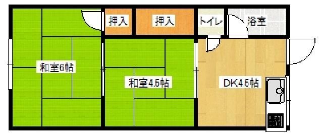 2DK Apartment for Rent in Sakai, Osaka - 38,000 Yen - Thumbnail 2