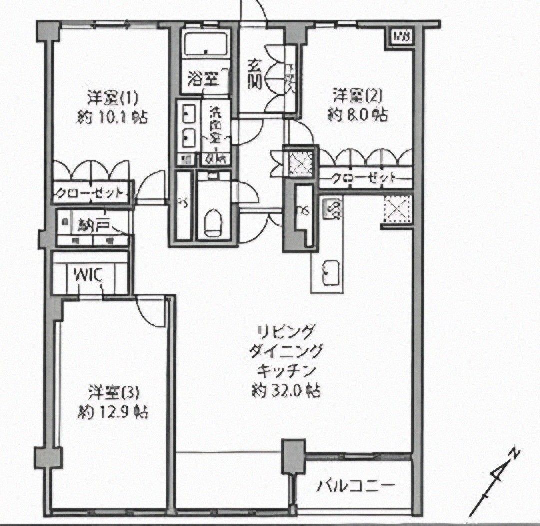 Renovated 3LDK Apartment for Sale in Shibuya, Tokyo - Thumbnail 4