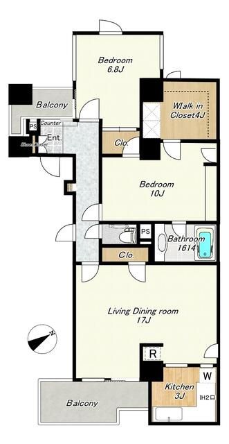 2LDK Designer Apartment for Sale on Antique Street, Minami-Aoyama - Thumbnail 4