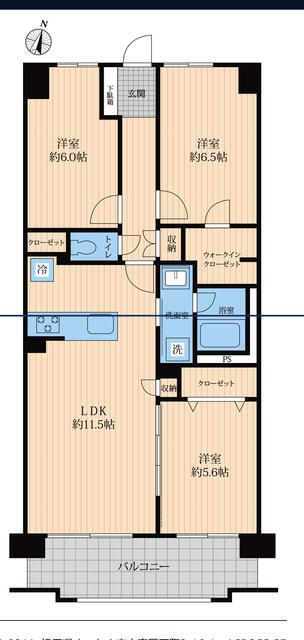 3LDK Apartment for Sale in Kanamachi, Katsushika, Tokyo - Thumbnail 4