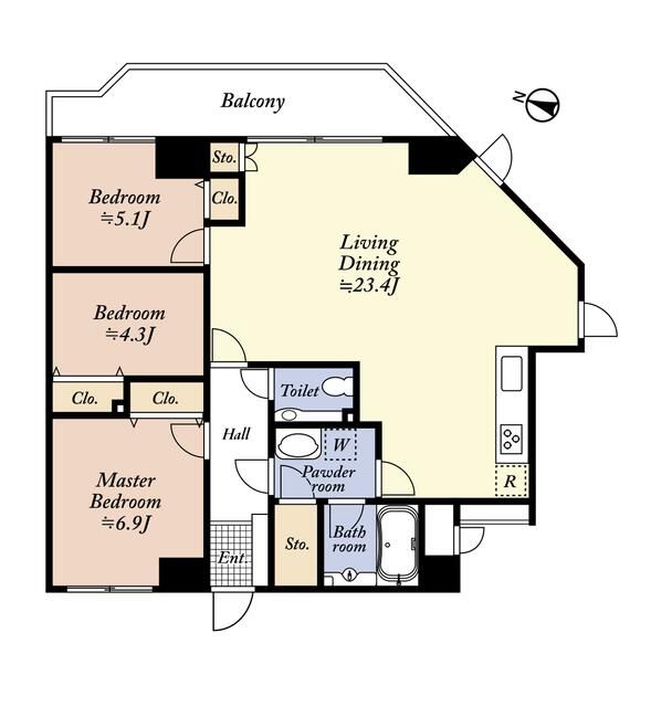 3LDK Apartment in Setagaya with Renovation & Views - Thumbnail 4