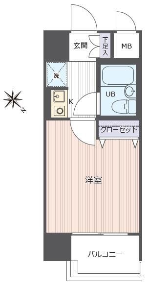 1K Apartment for Sale near Ebie Station, Osaka Fukushima - Thumbnail 3
