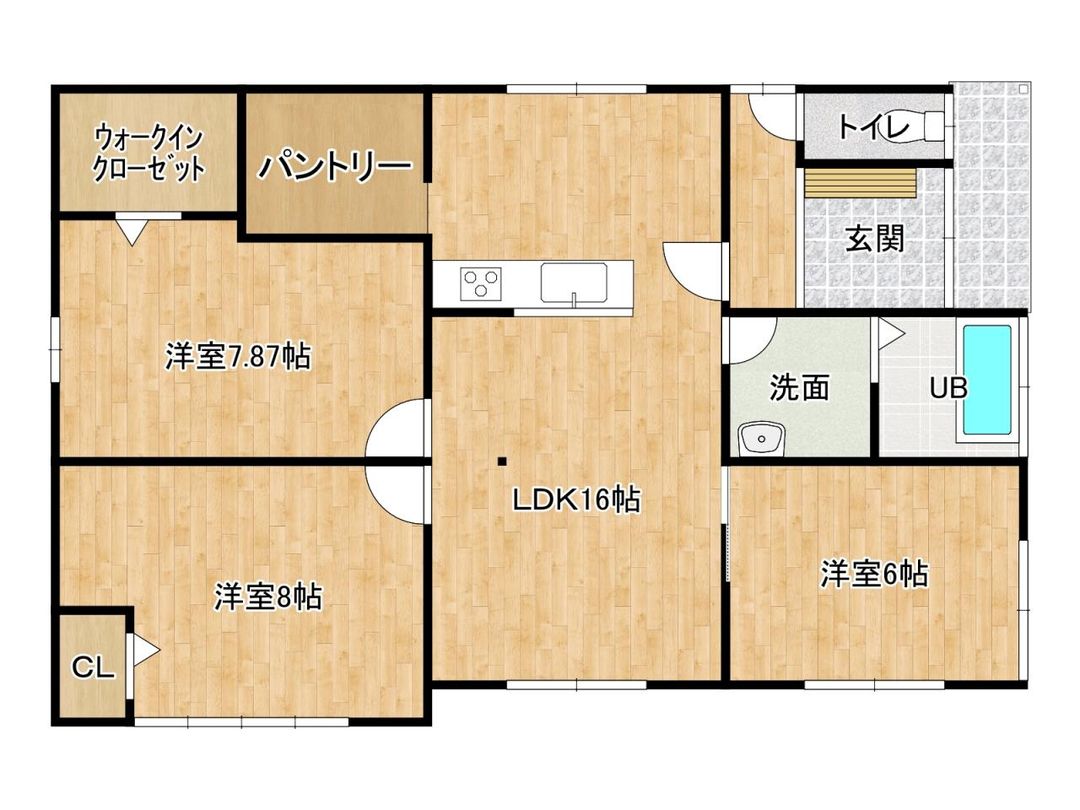 3LDK Single-Story House in Takamatsu with Large Land - Thumbnail 3