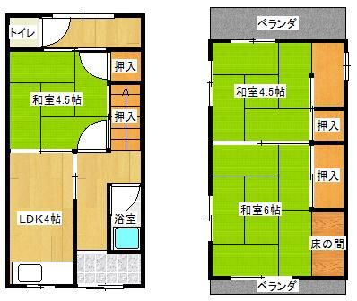 1965 3K Wooden House for Sale in Higashiosaka, Osaka - Thumbnail 2