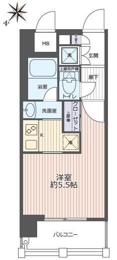 1K Apartment for Sale in Higashinari, Osaka - Near Imadegawa Station - Thumbnail 2