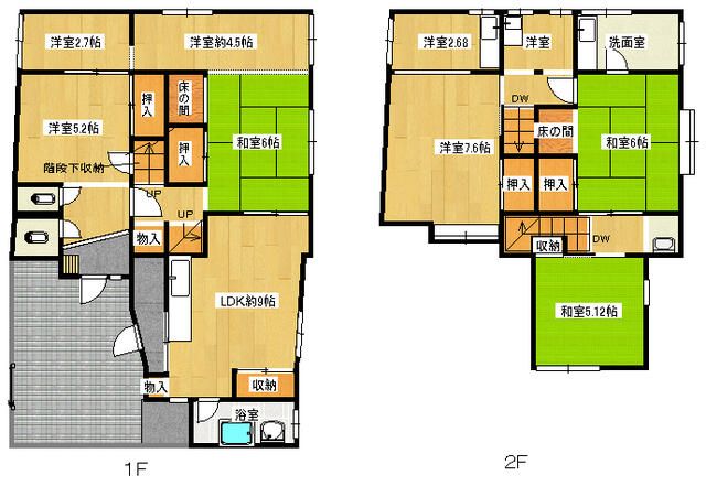 6SLDK Terrace House for Sale in Toyonaka, Osaka - 1955 Build - Thumbnail 2