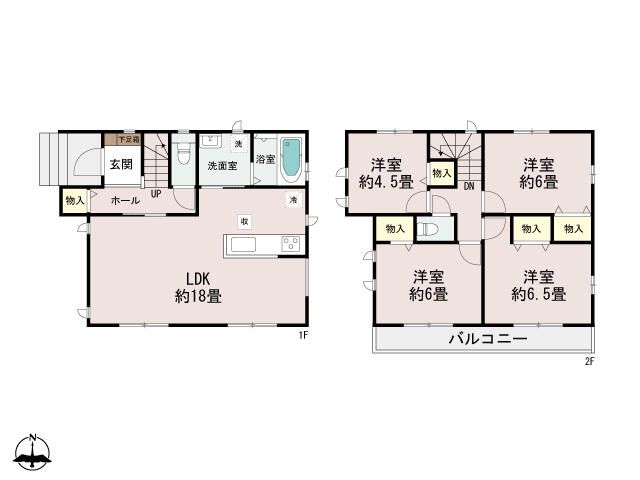New 4LDK House for Sale in Zama, Kanagawa - 2026 Completion - Thumbnail 4