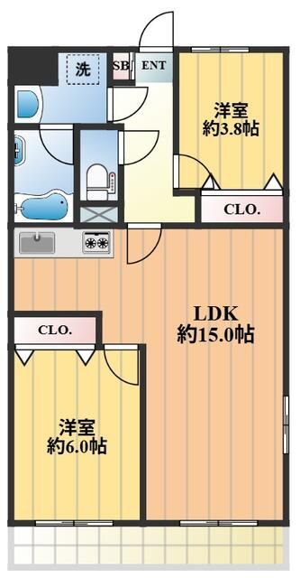 Renovated 2LDK Apartment for Sale in Itabashi, Tokyo - Thumbnail 3