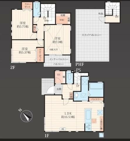 2024 Built 3LDK House with Rooftop in Atsugi, Kanagawa - Thumbnail 2