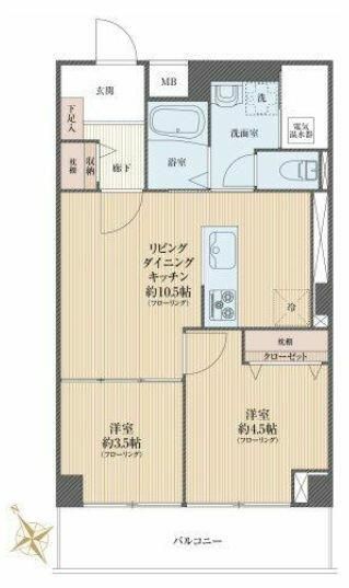 Renovated 2LDK Apartment for Sale in Katsushika, Tokyo - Thumbnail 3