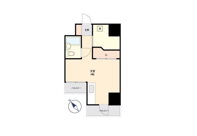 Studio Apartment for Sale in Kurosaki, Kitakyushu - Thumbnail 2