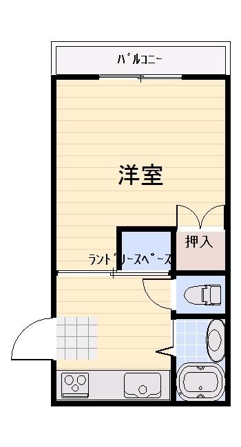 1K Apartment for Rent in Central Tottori City, Tottori - Thumbnail 3