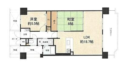2LDK Apartment for Sale in Sakai, Osaka - 62.94 sqm - Thumbnail 2