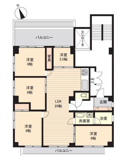 5LDK Apartment for Sale in Naha, Okinawa - 111.97 sqm - Thumbnail 2