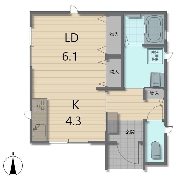 Modern 1K House for Sale in Handa, Aichi - Near Handa-guchi Station - Thumbnail 4