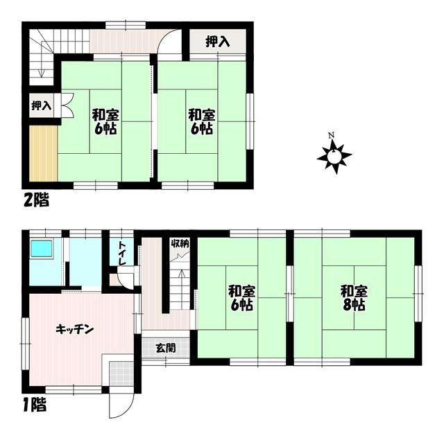 1978 4DK House for Sale in Kasugai, Aichi - Investment Property - Main Image