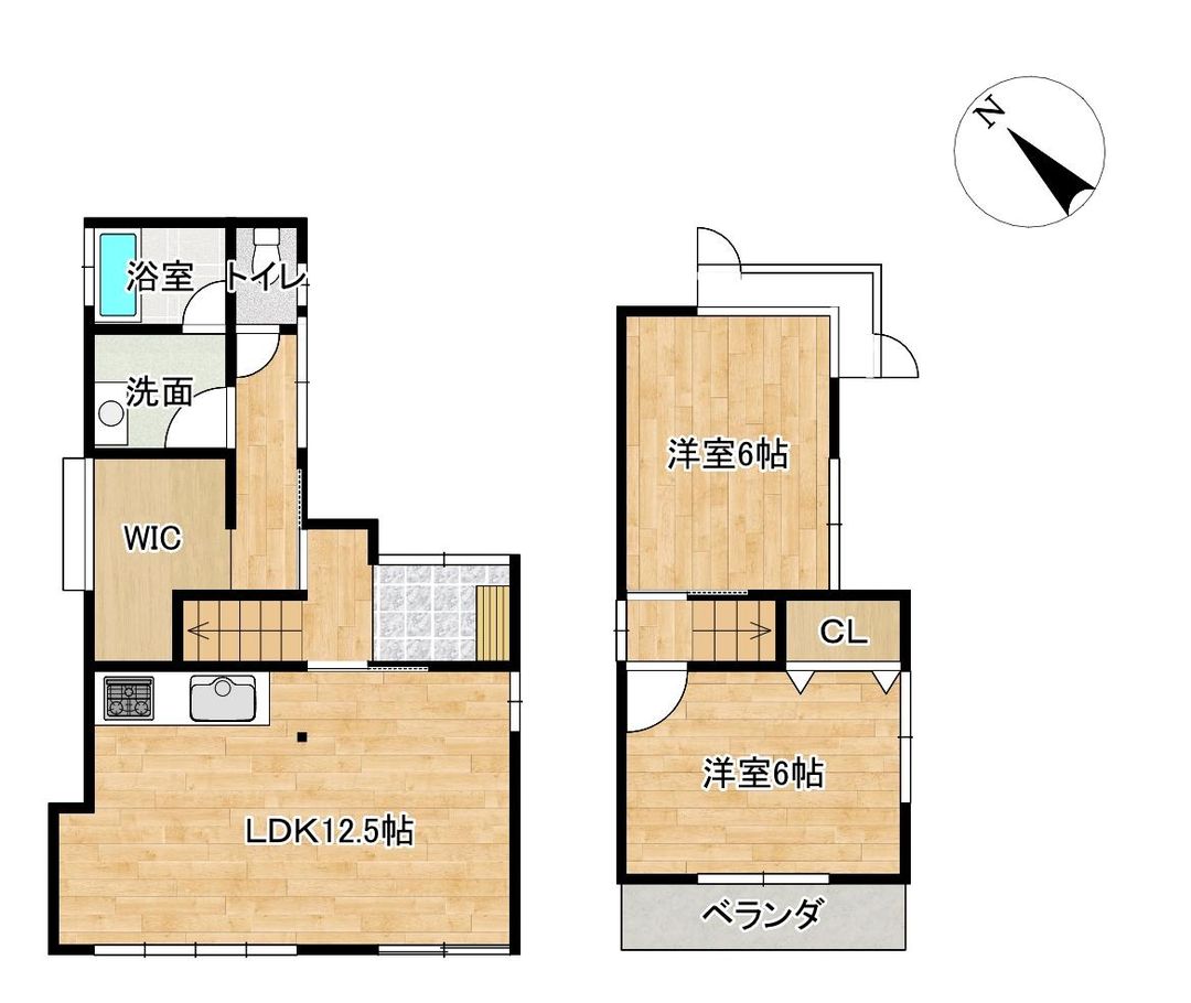 Used Detached House in Matsuyama City 2SLDK 55.59 sqm - Thumbnail 2