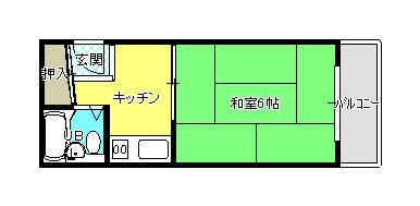 1K Apartment for Rent in Higashisumiyoshi, Osaka - Near Nagai Park - Thumbnail 2