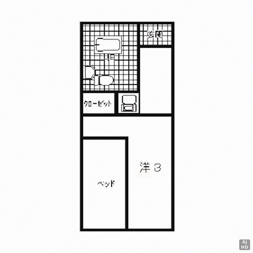 1R Studio Apartment for Sale in Central Kumamoto City - Thumbnail 3
