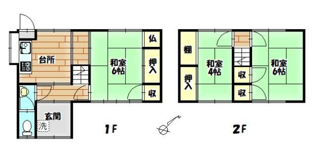 Used 3DK Detached House in Matsusaka City, Mie - Thumbnail 2