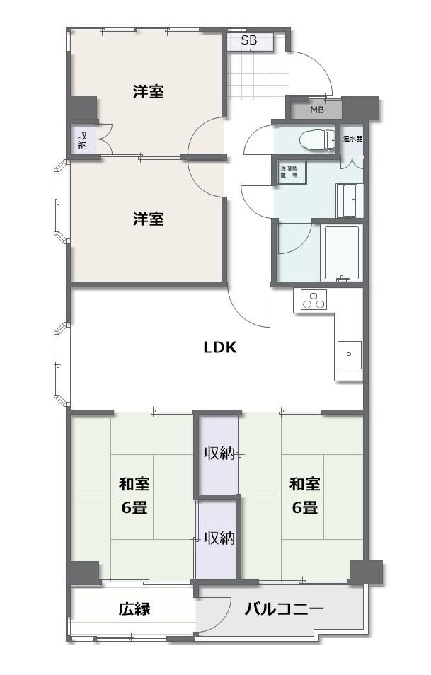 4LDK Apartment for Sale in Yonago, Tottori - 86 sqm - Thumbnail 2
