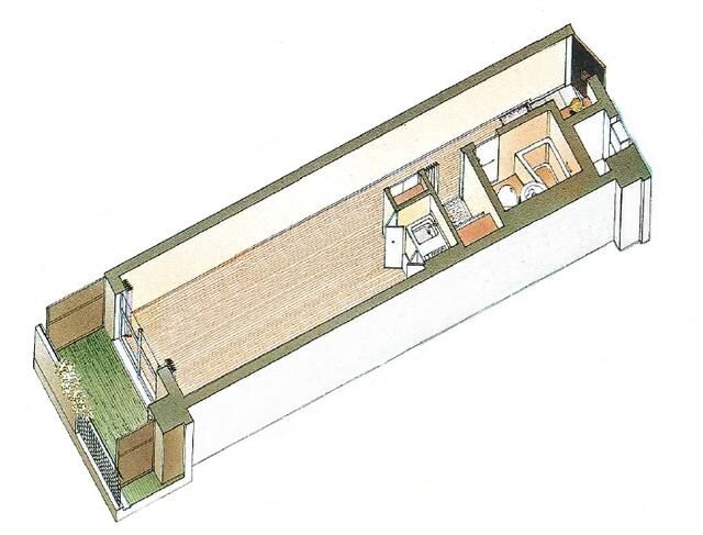 Abeno Studio Apartment for Sale Near Tennoji Station, Osaka - Thumbnail 4