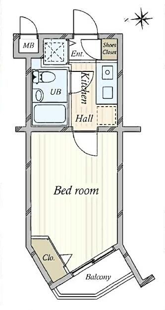 1K Apartment for Sale near Rikakōen Station, Suginami, Tokyo - Thumbnail 4