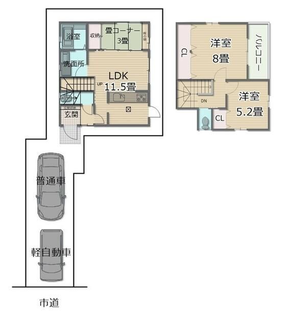 2012 Built 3LDK House with 2 Car Parks in Sakai, Osaka - Thumbnail 4