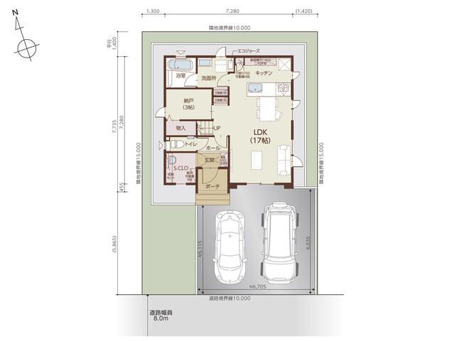 New 4LDK House in Sapporo's Kiyota Ward with 2-Car Parking - Thumbnail 3