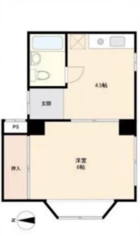 1DK Kyoto Condo for Sale Near Nijō Castle | 590万 Yen - Thumbnail 3