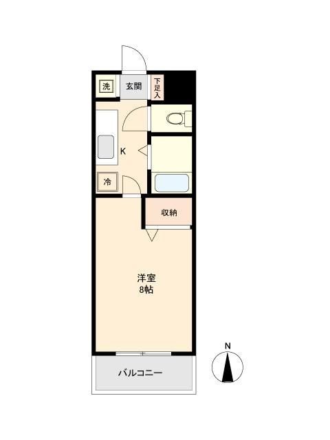 1K Apartment for Sale in Kenjun, Kumamoto City - Thumbnail 2