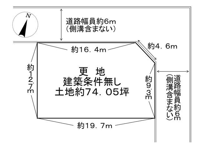 74 Tsubo Residential Land for Sale in Oyodo, Nara - Thumbnail 2