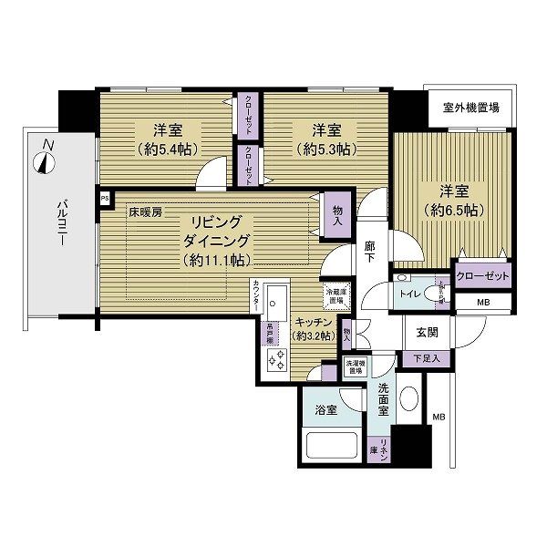 3LDK Apartment for Sale in Minami-Senju, Arakawa, Tokyo - Thumbnail 4