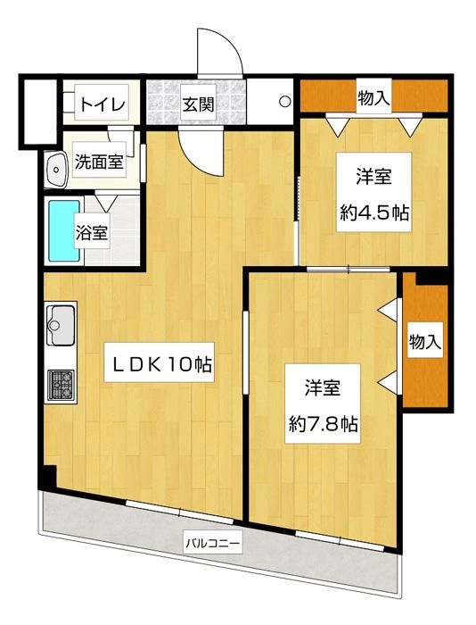 2LDK Apartment for Sale in Juso, Osaka with 6.71% Yield - Thumbnail 2