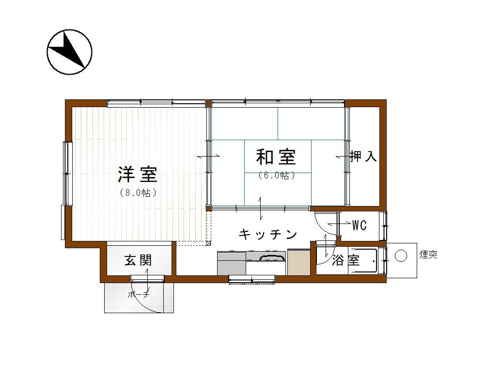 1979 2K House for DIY in Nantan, Kyoto - 100万円 - Thumbnail 4
