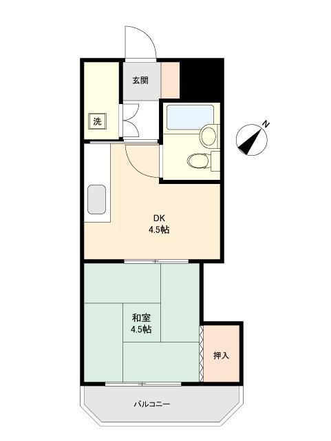 1DK Apartment for Sale in Kitakyushu, Fukuoka - Investment Property - Thumbnail 2