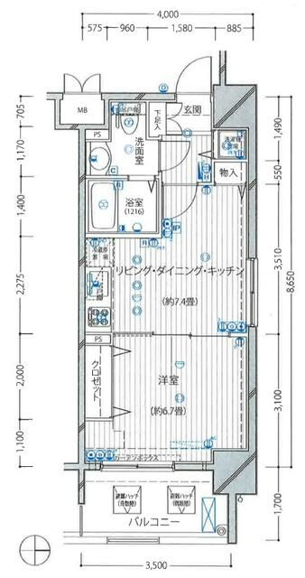 1DK Apartment for Sale in Asakusa, Tokyo - Conforas Asakusa - Thumbnail 2