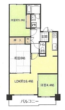 3LDK Apartment for Sale in Sakai, Osaka - 64.75 sqm - Thumbnail 2