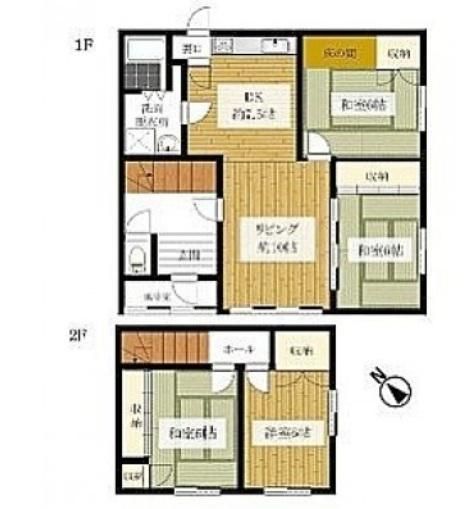 4.5 Million Yen 4LDK House on 434 sqm Land in Iwamizawa - Thumbnail 3