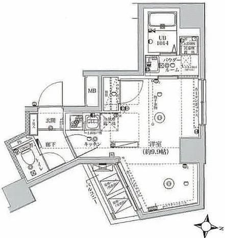 2020-Built 1K Apartment for Sale in Sumida, Tokyo Near Skytree - Thumbnail 2