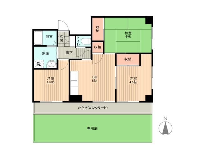3DK Apartment for Sale in Akishima, Tokyo - Near Higashi-Nakagami Station - Thumbnail 2