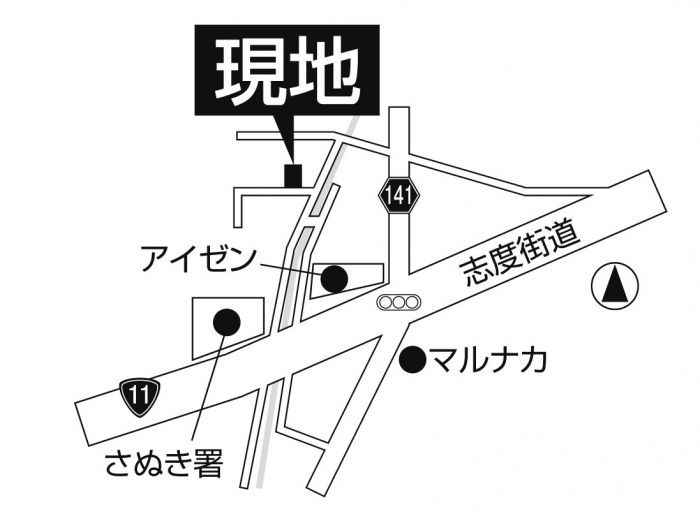 1DK Apartment for Rent in Shido, Sanuki City - 17,000 Yen - Thumbnail 2