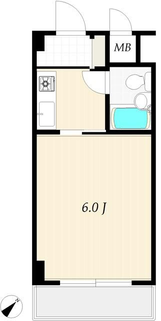 1K Apartment for Sale in Nakano, Tokyo - Near Numabukuro Station - Thumbnail 2