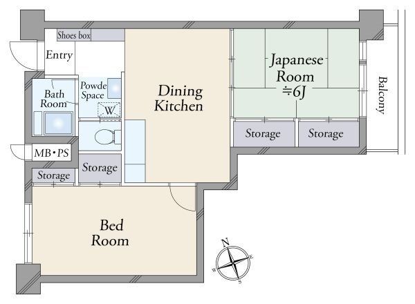 2DK Apartment for Sale in Nishiasakusa, Taito-ku, Tokyo - Thumbnail 2