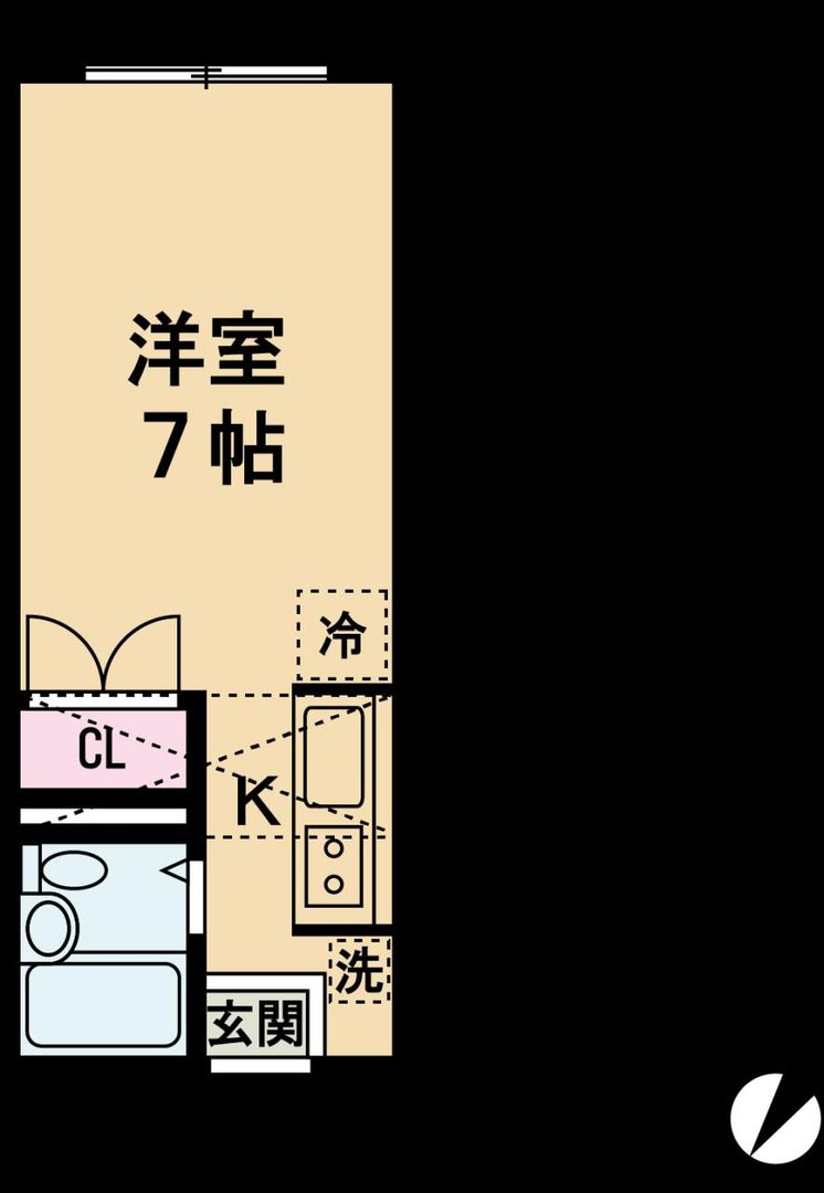 Affordable 1R Apartment for Rent in Himeji, Hyogo | 23,000 Yen - Thumbnail 3