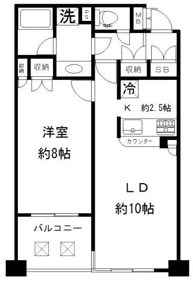 1LDK Apartment for Sale in Minami-Azabu, Minato Ward, Tokyo - Thumbnail 4