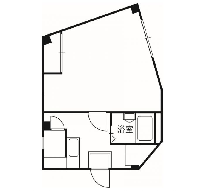 1K Apartment for Rent in Takamatsu, Kagawa - 19,000 Yen - Main Image