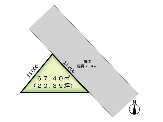 20.38 Tsubo Residential Land for Sale in Oshu City, Iwate - Thumbnail 2